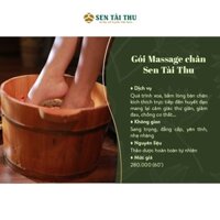 Hà Nội [Voucher] - Liệu trình 60 phút massage chân tốt cho người bị bệnh khớp tại Sen 110 Thái Thịnh