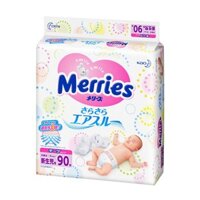 [Hà Nội](Cộng Miếng )Tã Dán/ Quần Bỉm Merries Nội Địa Nhật (Chính Hãng, Date Mới) NB96 / S88 / M68 / L58/ M64/ L50/ XL44