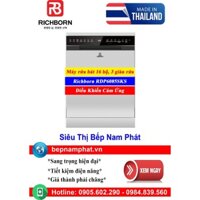 [Hà Nội]Máy rửa bát 16 bộ Richborn RDP6085SKS nhập khẩu Thái Lan | Màu Bạc | 3 Giàn Rửa