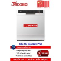 [HÀ NỘI]Máy rửa bát 8 bộ Texgio TG-DTW558 sản xuất Trung Quốc