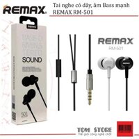 [HÀ NỘI]Tai nghe có dây cách âm, bass mạnh chính hãng Remax RM-501