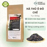 Hà Thủ Ô Đỏ Cắt Lát Sấy Khô đã chế với đậu đen uống không bị táo bón - Hygie & Panacee