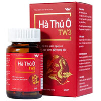 Hà Thủ Ô Tw3 (lọ 30 viên), hỗ trợ làm đen tóc, giảm lượng tóc gãy rụng