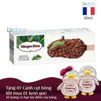 Haagen-Dazs Kem que trà xanh, hạnh nhân