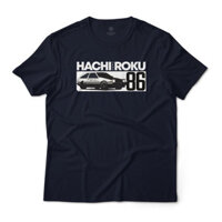 Hachi-roku Trueno Ae86 Xe Ban Đầu-D Anime Jdm Graphic Art Áo Thun Nhẹ