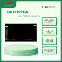 Hafele Bếp Từ Âm Đôi HC-I7325B 533.09.979 – Inverter giúp tiết kiệm, Lắp Đặt Miễn Phí