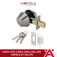[HafeleHome] Khóa Cóc 2 Đầu Chìa Loại Lớn Hafele 911.64.278 HOT