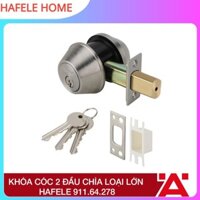 [HafeleHome] Khóa Cóc 2 Đầu Chìa Loại Lớn Hafele 911.64.278