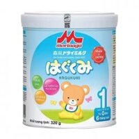 Hagukumi 1 Morinaga 320g - Tăng cường hệ miễn dịch