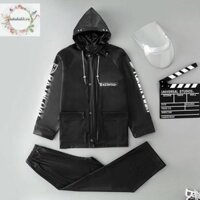 Haha 2 Chiếc Áo Mưa Hai Cửa Chống Thấm Nước Có Dây Kéo Và Khóa Dành Cho Nam Nữ Thích Hợp Cho Đi Xe Máy Xe Đạp VN