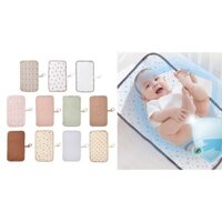 Haha Baby Tã Thay Miếng Lót Chống Bắn Du Lịch Cotton Thay Thảm Lót Thoáng Khí