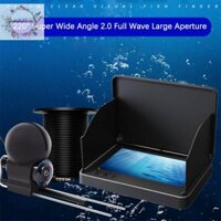 Haha Máy tìm độ sâu cá cầm tay nước 1080P 4.3 Inch LCD Máy tìm cá dưới nước 220° Camera câu cá có tầm nhìn ban đêm VN