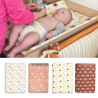 Haha Tã Thay Khăn Trải Bàn Thoáng Khí Che Đổi Miếng Lót Dành Cho Trẻ Mới Biết Đi Sơ Sinh Cotton Mềm Đổi Tấm Lót