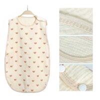 Haha Unisex Baby Sleep Sack Cotton Túi Ngủ Cho Bé Đeo Được-Blanket Di Động Cho Bé