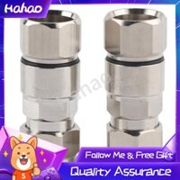 Hahao Brass Coaxial Connector Adapter Stainless Steel For Antennas