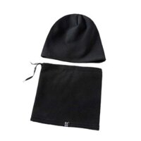 Hai Bộ 2Ec Nữ, Mũ Giữ Ấm Mùa Đông Đơn Giản, Dày, Khăn Quàng Cổ Học Sinh.