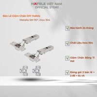 Hai bộ bản lề Hafele 483.01.720 / 483.01.721 / 483.01.722, inox304, dùng cho cửa cánh tủ