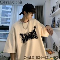 Hai Chiếc Áo ĐÔI MÙA HÈ Tay Ngắn Thoải Mái Hơn Tay Áo Năm ĐiểmvintageThương Hiệu Thời Trang Dễ Phối NamTÁo Thun