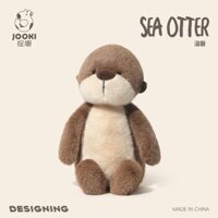 Hài hước và dễ thương Rái cá biển nhỏ đồ chơi sang trọng dễ thương búp bê siêu mềm búp bê rái cá nh