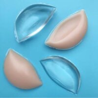 Hai Miếng độn ngực silicon siêu mềm PK204 - Màu da dày 2cm