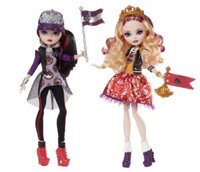 Hai nàng công chúa hậu duệ trong nàng Bạch Tuyết và bảy chú lùn Ever After High School Spirit Apple White and Raven Queen