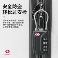 Hải Quan Ở Nước Ngoài Kết Hợp Khóa Ổ Khóa Xe Đẩy TSA Vali Vali Dây Kéo Kết Hợp Khóa Kim Loại 2.6