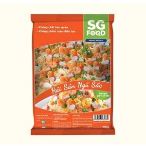 Hải sản ngũ sắc SG Food gói 300g