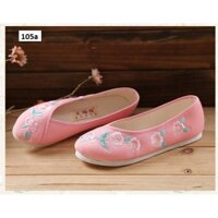 Hài thêu cổ trang nhẹ nhàng