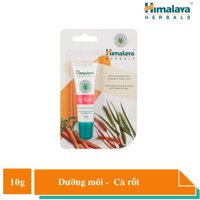 Hai Tuýp Son Dưỡng Khô Môi và Nứt Nẻ Chiết Xuất Từ Cà Rốt - Himalaya Lip Balm 10g