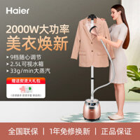 Haier chính hãng may máy ủi hộ gia đình công suất hơi nước lớn cầm tay xô treo dọc cửa hàng quần áo