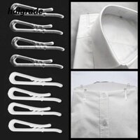 Haigrade 1000 Chiếc Kẹp Áo Sơ Mi Nhựa, Pin Áo Sơ Mi Trắng Trong Suốt 38 Mm, Nóng Với Chống Trơn Trượt Răng Tất Gói Kẹp May Đóng Gói