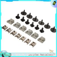 Haiji 25pcs Engine Undertray Fasteners Clips Screw MC3003 Replacement for Mercedes‑Benz C‑Class W203 W204 CL203