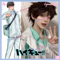 Haikyu haikyuu Bộ Đồng Phục Áo Khoác Hóa Trang Đội Bóng Chuyền oikawa tooru