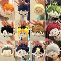 Haikyuu Sang Trọng Mặt Dây Chuyền, Shoyo Hinata Tobio Kageyama Bóng Chuyền Cậu Bé Móc Khóa, 10cm Kuroo Tetsurou Anime Búp Bê Nhồi Bông Móc Khóa Quà Tặng