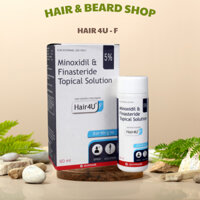 Hair 4U F - Serum Mọc Tóc Hair4U F 5% Minoxidil + Finasteride 60ml Ấn Độ Giảm Rụng Tóc, Ngừa Hói, Giảm Nhờn Da Đầu