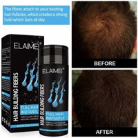 Hair Loss Building Fibers 27.5g Alopecia Keratin Thicker Concealer Fiber Black suitable for smooth, curly hair, dry hair, oily