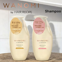 Hair Recipe Japanese Beauty Wanomi Shampoo Pump 350mL (  Moisturizing shine / Smooth shine )