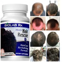 Hair Rescue Rx Men - Hair Loss Thinning Supplement Hair Vitamin for Thicker Fuller Healthier Hair Clinical Formula Hair Vitamins with Biotin - for Thicker, Strong...