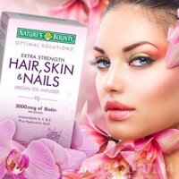 Hair skin nail Nature's Bounty 250 viên:boom:Hair s:boom: – Viên uống đẹp da, tóc,móng