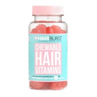 Hairburst Thực Phẩm Chức Năng Hairburst Chewable Hair Vitamins Kẹo Dẻo Kích Thích Mọc Tóc 60 Viên 96g