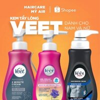 [HAIRCARE MỸ AIR] Kem Tẩy lông Veet dành cho nam và nữ Hair Remover Cream của Pháp 13.5Oz 400ml (Chai)
