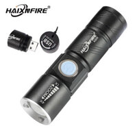 HAIXNFIRE Đèn Pin X200 Đèn Pin LED USB Mạnh Mẽ Thu Phóng Mini Đèn Pin AC Cho Hoạt Động Ngoài Trời