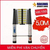 [HAKAWA] Thang nhôm rút đơn hakawa Hk150 - dùng trong gia đình (cao 5met)