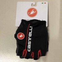 HALF FINGER CASTELLI ROSSO CORSA CLASSIC CYCLING BICYCLE GLOVES in 2 colours