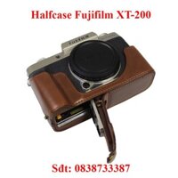 Halfcase Da cho máy ảnh Fujifilm XT-200 - Loại tốt sẽ