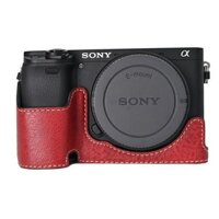 Halfcase da máy ảnh Sony A6400 - Đen, Nâu, Nâu cafe