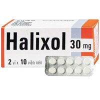 Halixol 30mg tan đàm trong bệnh lý hô hấp 2 vỉ x 10 viên