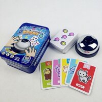 Halli Galli Board Game Set trò chơi thẻ bài phong cách cổ điển 2-6 người chơi vui nhộn