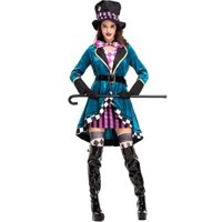 Halloween Alice Ở Xứ Sở Thần Tiên Trang Phục Nữ Ảo Thuật Gia Cosplay Bé Gái Công Chúa Quess Magic Cosplay Nữ Áo Khoác