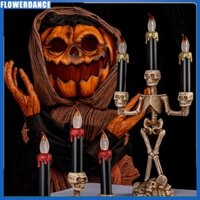 Halloween Đèn Led Nến Dạ Quang Bộ Xương Ba Đèn Ngủ Led Điện Tử Bộ Xương Đèn Đồ Trang Trí Trang Trí Tiệc Cho Ngôi Nhà Hoa Ngôi Nhà Ma Ám